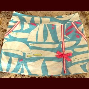 Lilly Pulitzer Sail Away skort
